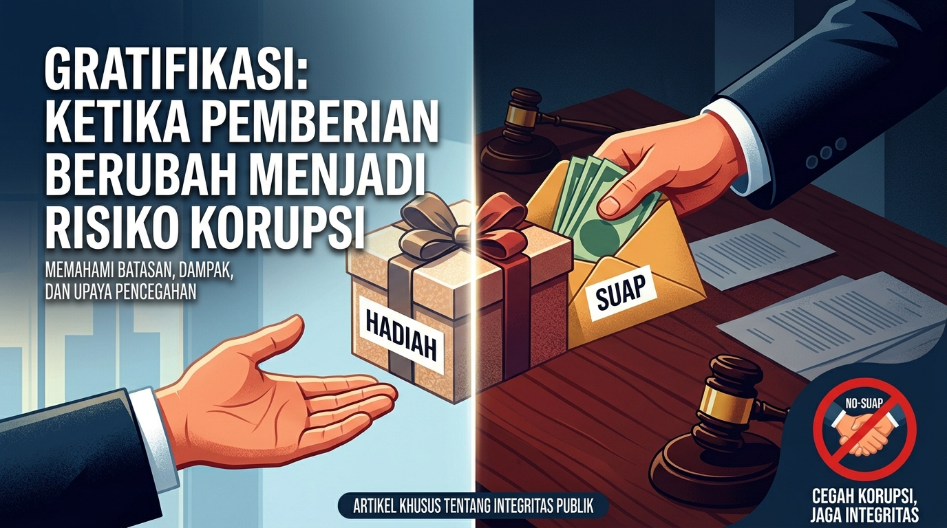 Gratifikasi: Ketika Pemberian Berubah Menjadi Risiko Korupsi
